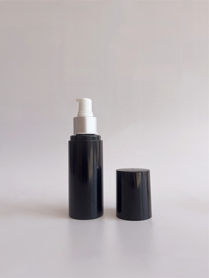ODM, das kosmetische Plastikflaschen mit glattem Matte Surface druckt