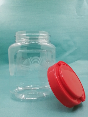 Siebdruck-Nahrungsmittelgrad-Plastikflasche HAUSTIER Material für trockenes Früchte ODM