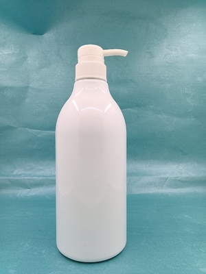 Große Shampoo-Flaschen Soem-ODM, runde Plastikduschgel-Flaschen