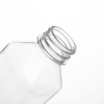 Plastikflaschen freien Raumes 250ml 300ml für Saft-Getränkequadrat-Form