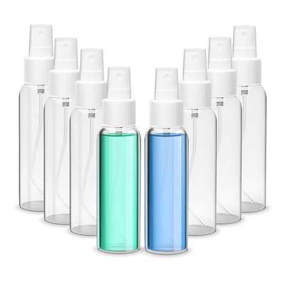 Leere klare Plastiksprühflasche-UVdrucksiebdruck Soem-ODM 100ml